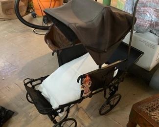 . . .  a nice vintage baby buggy