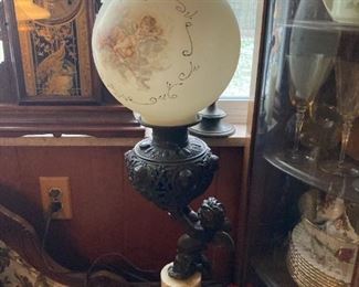 . . . art-deco style lamp