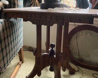 . . . a great Victorian lamp table