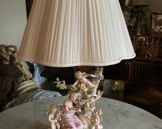 . . . . another figurine lamp