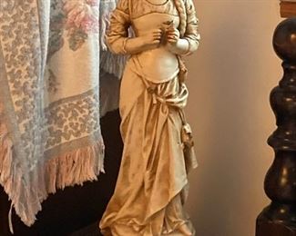 . . . statue of woman