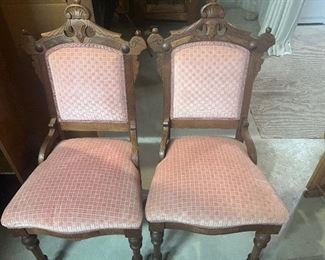 Antique Upholstered Chairs