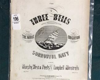 1864 Sheet Music