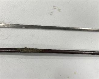 Antique Sword Scabbord