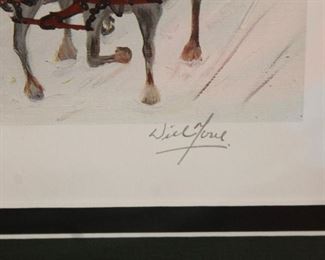 Limited Edition, Pencil Signed Print by Will Moses