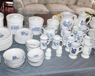 Pfaltzgraf Yorktowne Dishes, Service for 8 plus service pieces