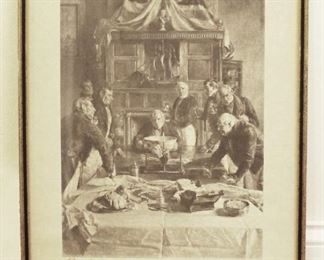 Print from the Famous Sadler room collection of Keeler's Restaurant