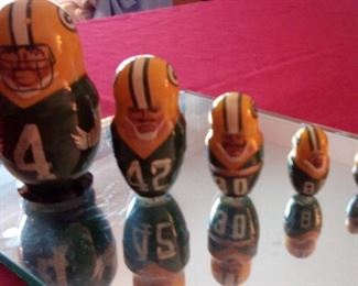 Packers Brett Farve Russian Nesting Dolls