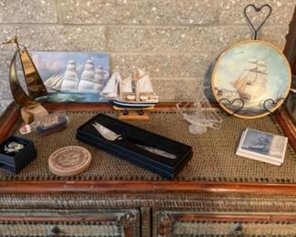 Norway and Sailboat Items