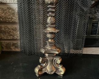 Puebla Co Brass Candlestick