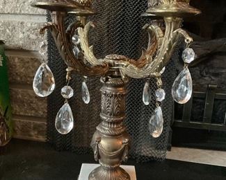 Vintage Rococo Candleobra
