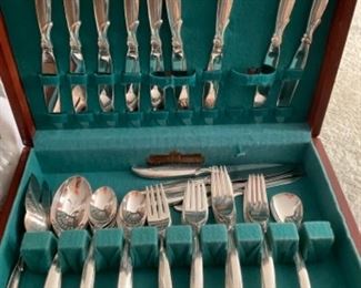 Rogers Bros Silver Plate Flatware -Flare