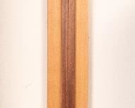 Wood H 49 1/2" W 4 3/8" D 2 1/4"