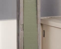 "Once you get there you can't sit down" Chair Sculpture No XVIII 1982 Painted Wood and Bronze 17 3/4" x 30" x 69 1/2"