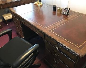 Beautiful vintage executive desk