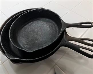 Cast iron pans…only one Griswold