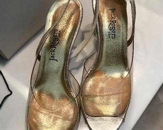 Vintage acrylic heels