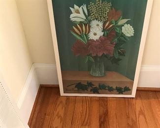 Large floral print