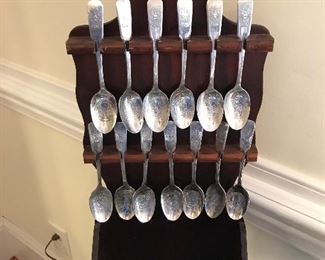 Bicentennial spoon collection