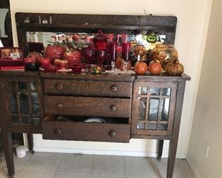 VintageTigerwood  Buffet