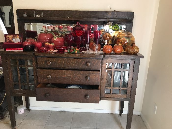 VintageTigerwood  Buffet