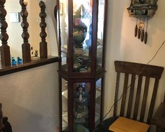 Vintage Curio Cabinet