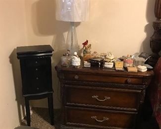 End Table,  and Stand alone Jewelry Box