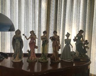 Lady figurines