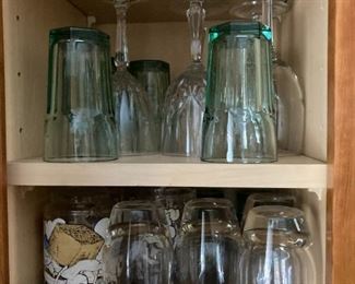 Glassware - some collectible