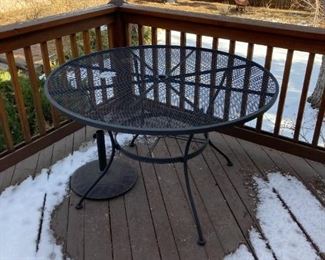 Patio table