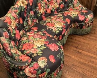 FAB-u-lous reupholstered sofa from the 1920's