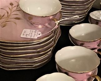 Hand painted china