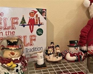 Some of the many Christmas selections