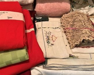 Vintage linens