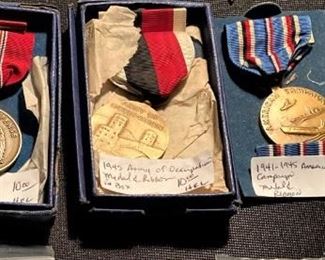 Medals from the 1940's