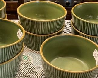 Green bowls