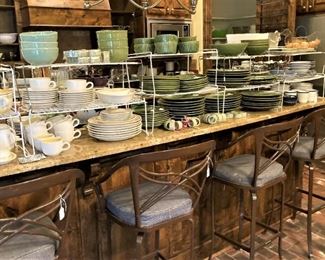 Lots of available dishes