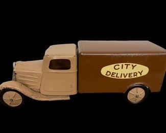 1920s Steelcraft CITY DELIVERY pressed steel truck