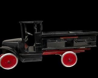 1920s Buddy "L" Sand and Gravel Truck 26" long