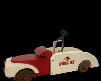 1940s Buddy "L" woodie PURE ICE truck