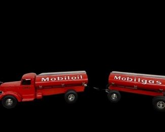 Smith Miller MACK SEMI MOBILOIL and MOBILGAS Tanker Truck