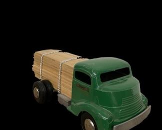 1950s Smith Miller GMC GREEN Logging delivery truck