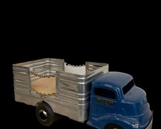 1950s Smith Miller GMC BLUE and silver delivery truck
