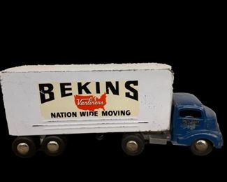 1950s Smith Miller BEKINS Vanliners Nation Wide Moving semi