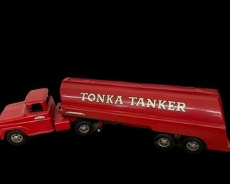1959 TONKA Tanker transport truck and trailer
