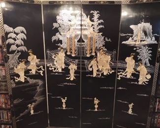 Vintage Chinese Screen 