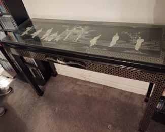 Vintage Chinese Foyer Table 
