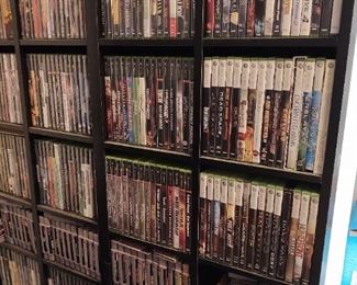 Lots of DVDs