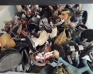 Vintage Marvel & Star Trek Figures