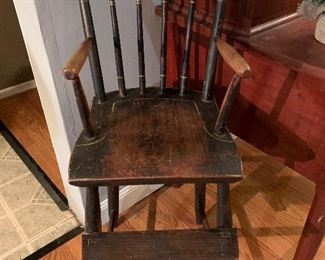 C 1800 Childs chair